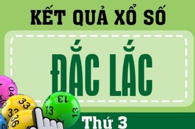 Trực tiếp kết quả xổ số Đắk Lắk hôm nay 14/4/2026 - XSDLK 14/4