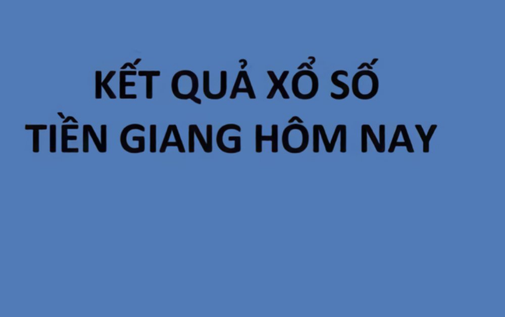 Kết quả xổ số Tiền Giang hôm nay 3/5/2026 - XSTG 3/5