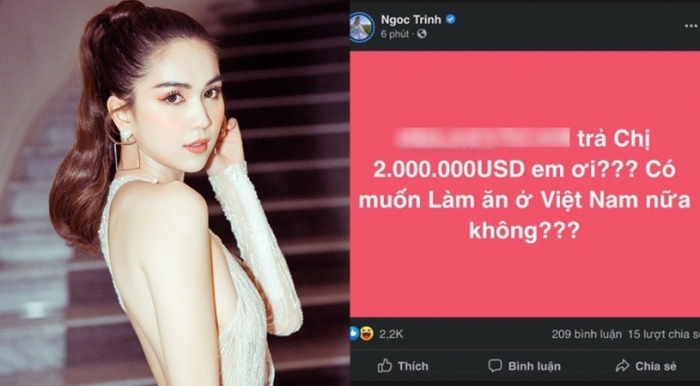 [HOT] Lộ MV 30p, Ngọc Trinh tuyên bố cô sẽ kiện Hoàng Kiều vì dám phát tán 4