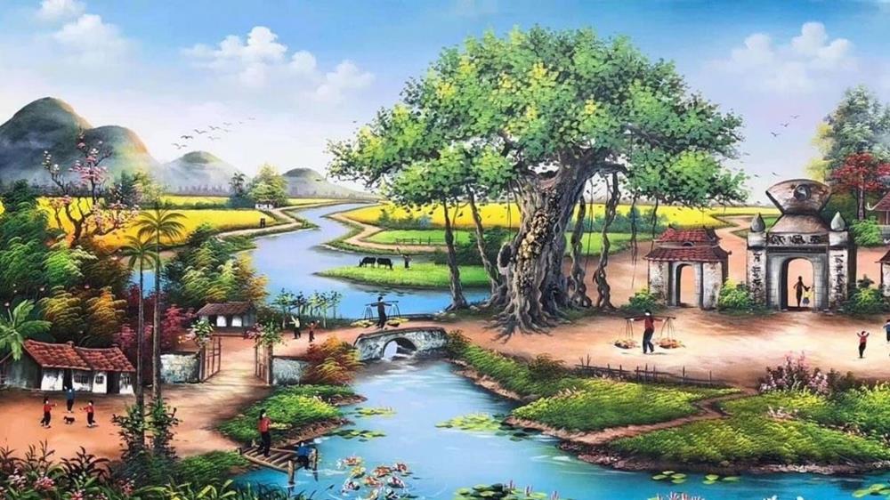 Bức tranh phong cảnh Việt Nam đẹp nhất