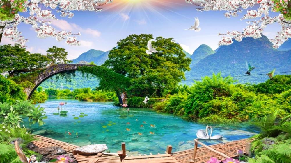 Tranh phong cảnh sơn dầu đẹp nhất