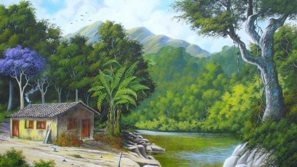 Tranh phong cảnh 3D