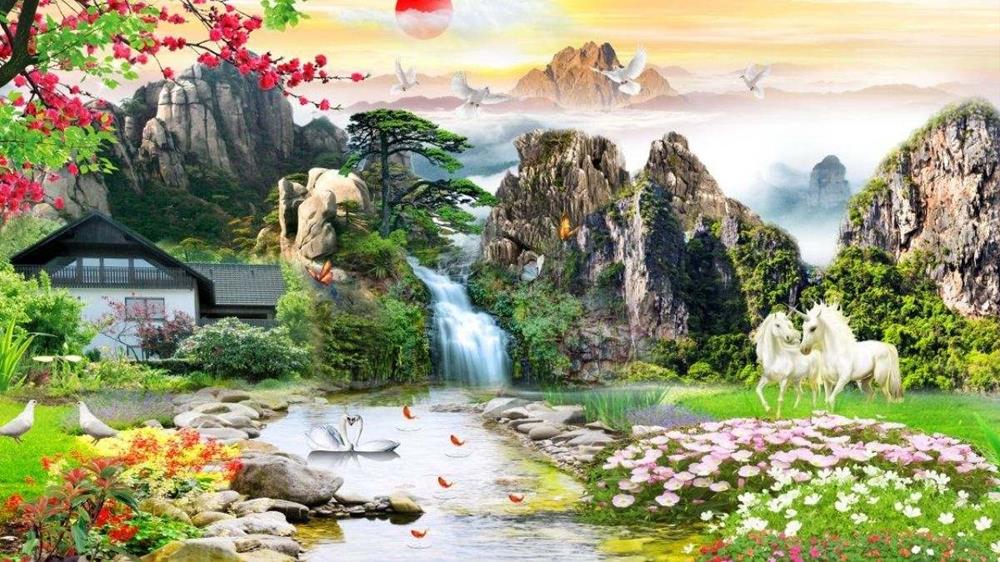 Tranh phong cảnh thiên nhiên