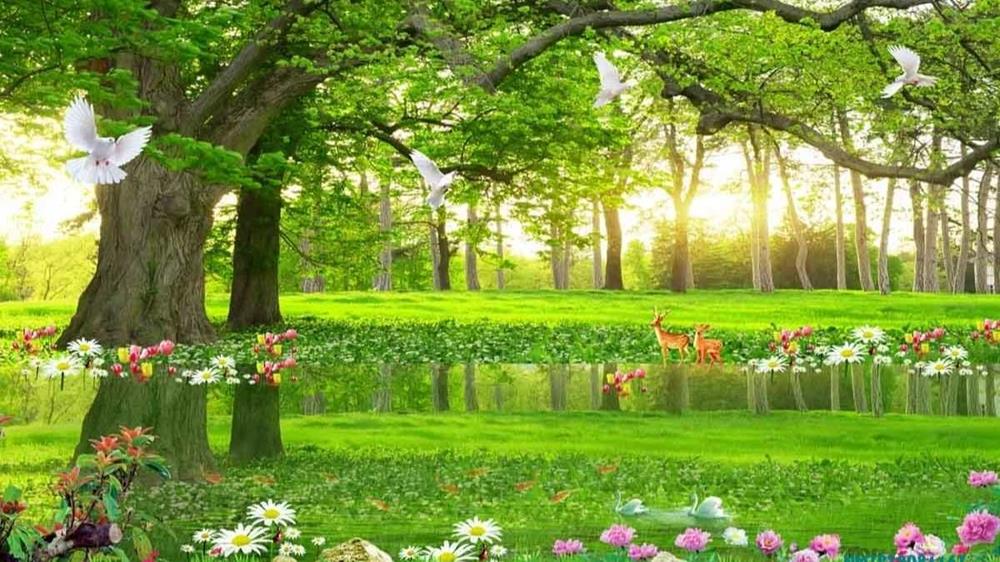 Tranh phong cảnh 3D ấn tượng