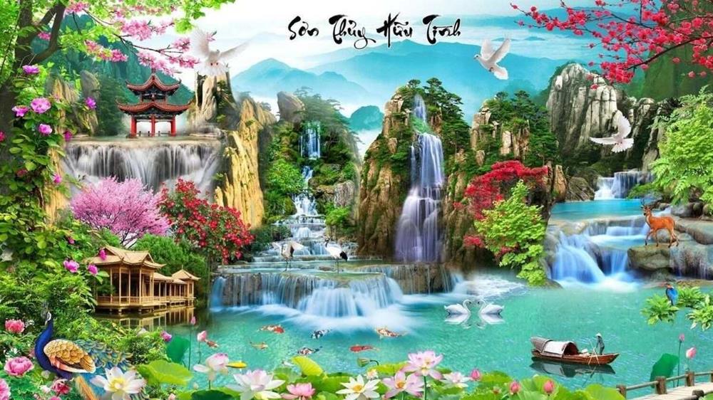 Tranh phong cảnh 3D