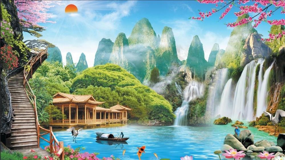 Tranh phong cảnh rừng núi