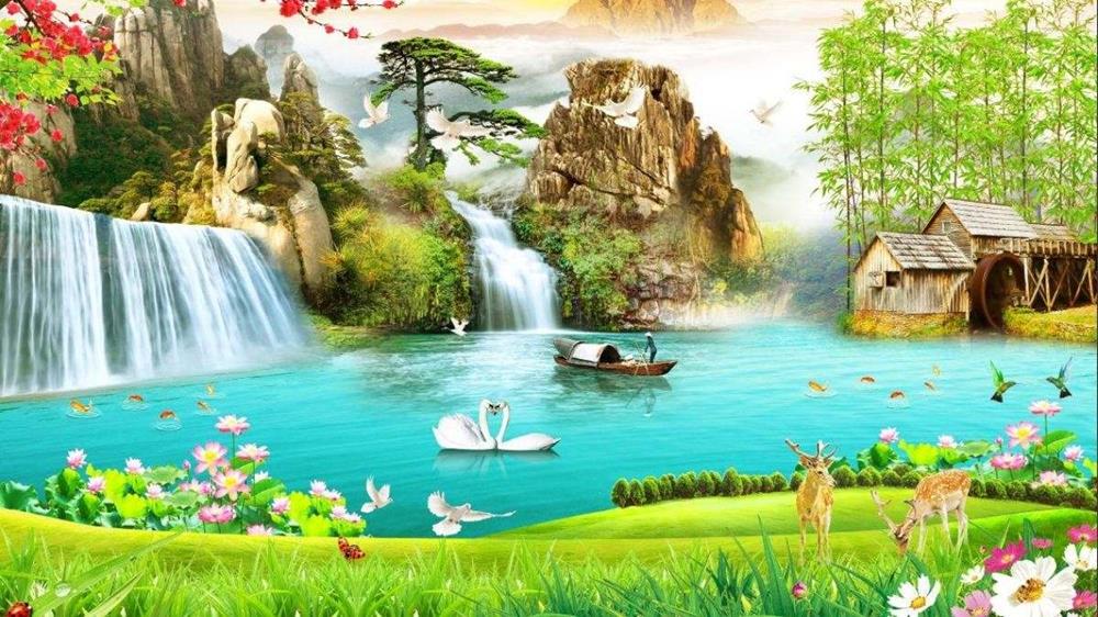 Tranh phong cảnh rừng núi