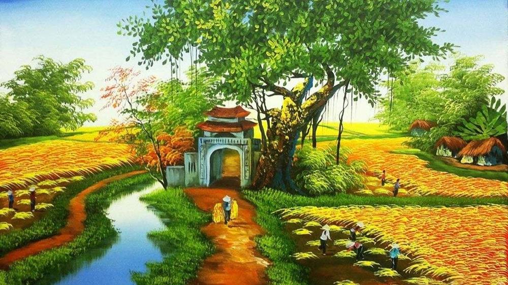 Bức tranh phong cảnh Việt Nam đẹp nhất