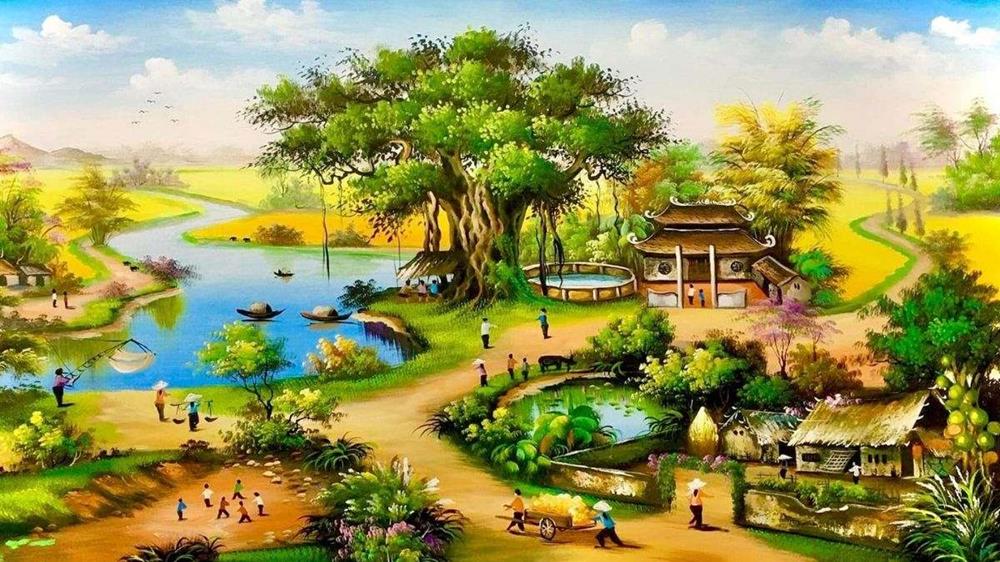 Tranh phong cảnh Việt Nam