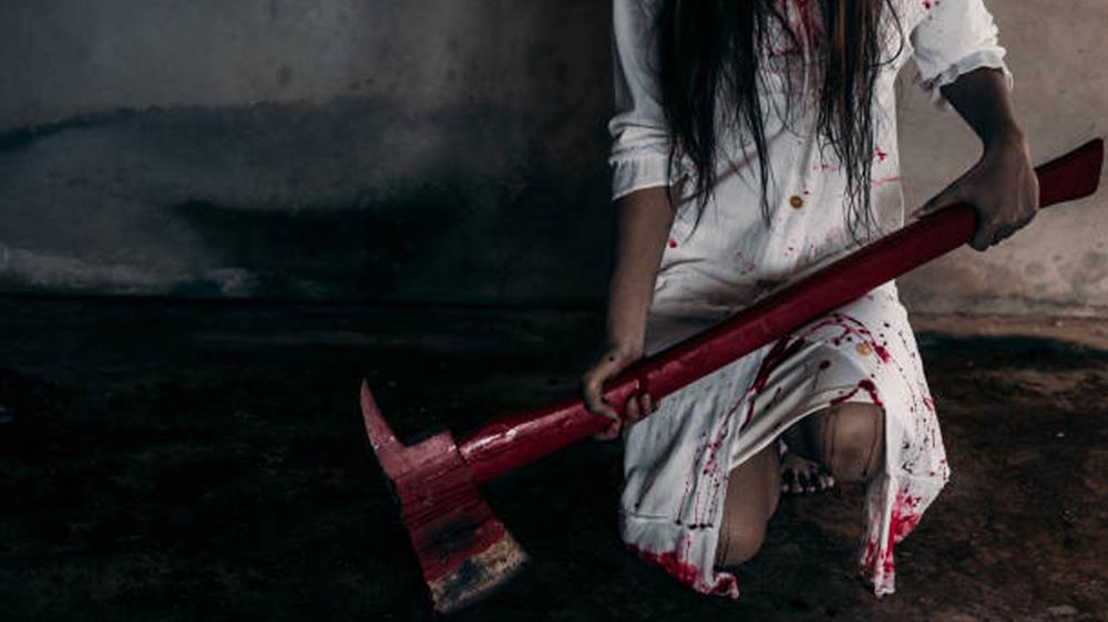 Ảnh ma kinh dị máu me