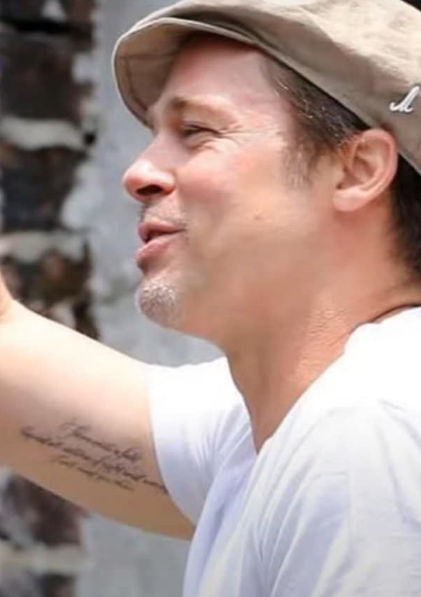 Brad Pitt Tattoo Otzi