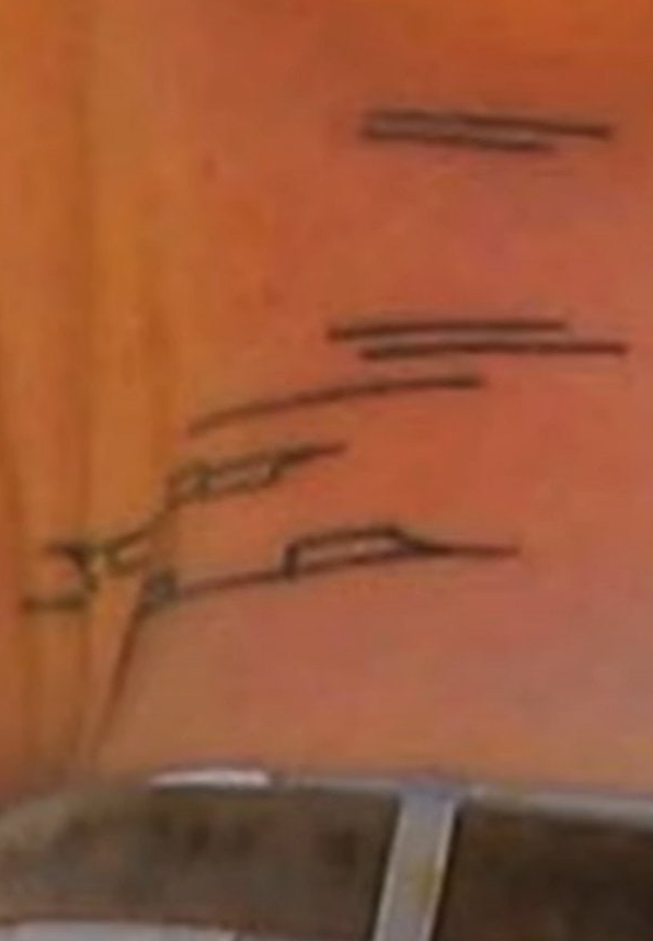 Brad Pitt Otzi Tattoo